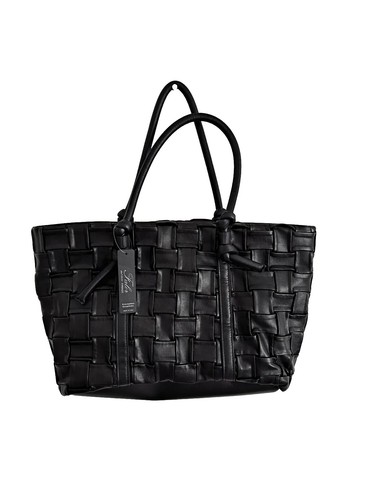 Falor black woven italian - black,