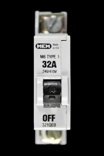Mem amp type m6 mcb - amp, 1