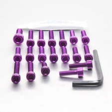 Engine Screw Kit RS250 Extrema Race Spec Purple