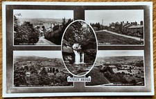 Pateley Bridge 1944 Multi View RP Harrogate Postcard WW2 Milne Chadwell Heath