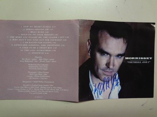 Morrissey vauxhall and - morrissey:vauxhall,