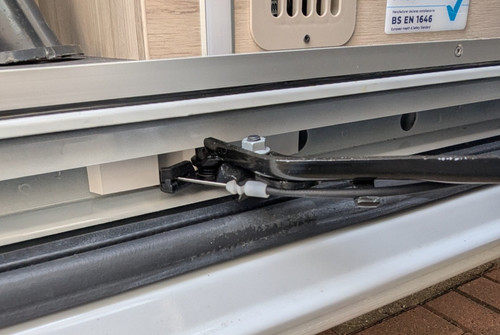 Magnetic sliding door stopper - door,
