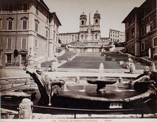 Rome spanish steps - rome, old