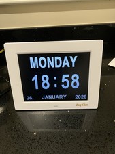 DayClox 8 Inch Digital Day