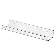 Floating Shelves Acrylic Modern Display Rack Transparent Wall Decor Shelf