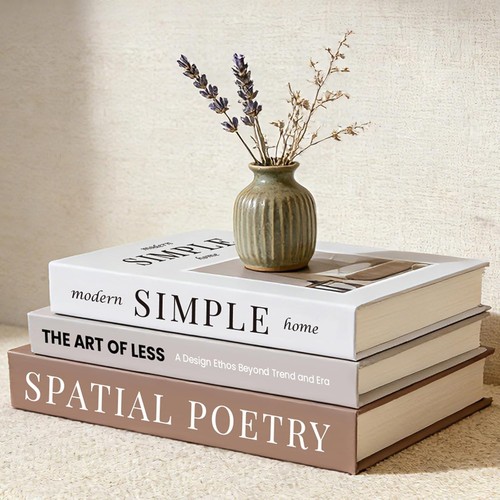 Decorative book set 3pcs - book,