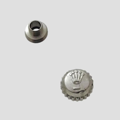 Rolex watch crown and - watch,