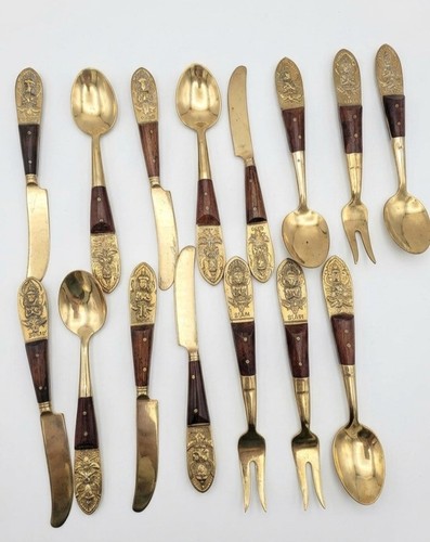 Vintage thailand siam - thailand, brass