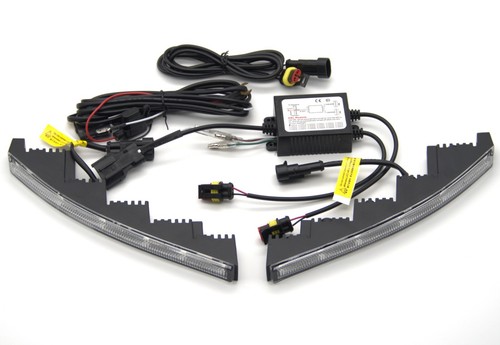 Drl curved daytime running day - drl,