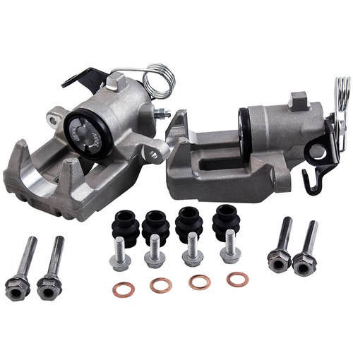 Pair rear brake calipers solid - calipers,