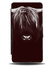 Hairy Bull Horns Flip Wallet