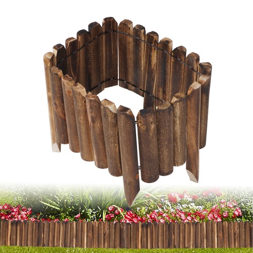 Wooden garden fence - fence, 120cm