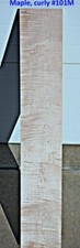 Curly Maple Lumber  #101M  7/8