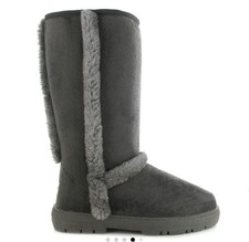 Ella Luxury Grey Winter Boots