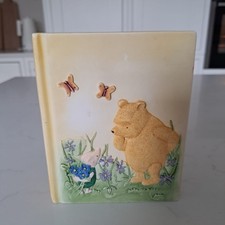 Rare - Border Fine Arts -Classic Pooh Book Shaped Money Box/Bank Winnie The Pooh