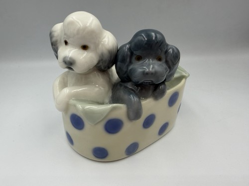 Nao lladro puppies basket - nao,