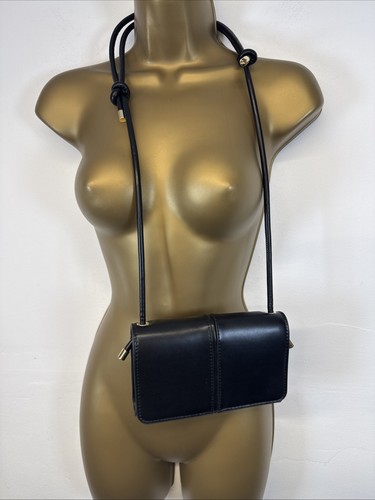 Zara black mini crossbody bag - zara,