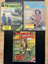 Vintage “Treasure Hunting” Magazine 1981 Metal Detecting Vol 4 #11/Vol 5 #1,5 