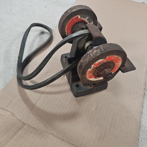 Vintage cast iron belt - iron,