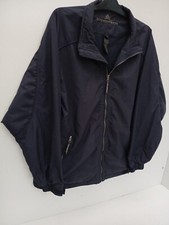 Mens Large Lightweight Full Zip Jacket mesh lined Zip Pockets Stormtech P2P 26".