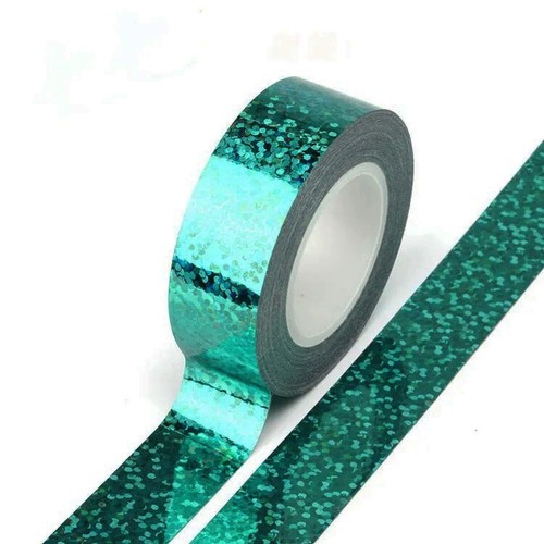Turquoise foil holographic - turquoise,