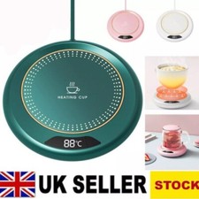 Smart USB Coffee Mug Warmer Tea Milk Cup Heater Pad Heating Plate Office Home UK