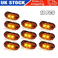 10Pcs LED Side Marker Lights