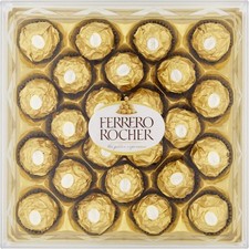Ferrero Rocher Chocolate Gift Box for Christmas, Covered in Milk Chocolate