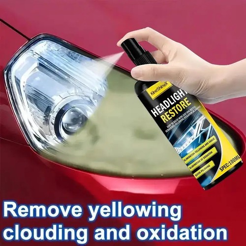 Car headlight restoration kit - car,