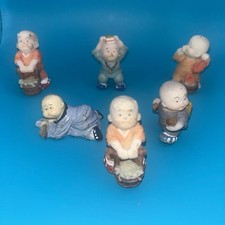 Vintage Shaolin Monk Boy Resin