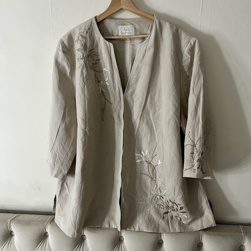 Vintage ann harvey - harvey, beige