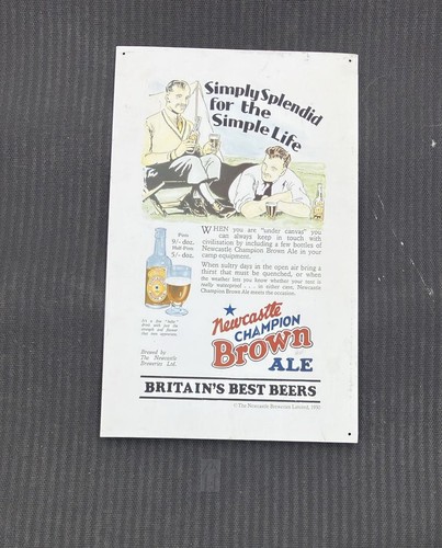 Vintage newcastle brown - brown, ale