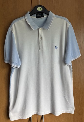 Fred perry white light blue - &,