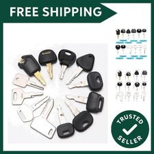 12 PCS Ignition Keys Kit