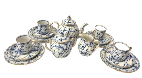Antique continental tea coffee