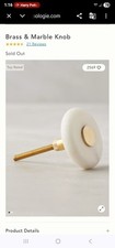 Anthropologie Brass & Marble