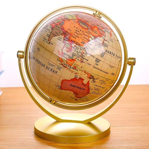 Rotating world globe - globe, with