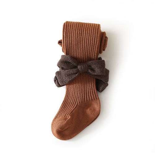 Baby girl tights - tights, bow
