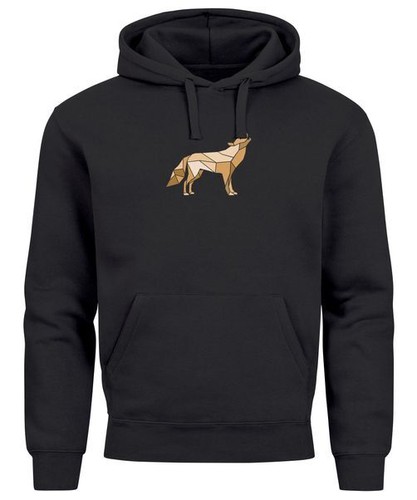 Hoodie mens print - hoodie, polygon