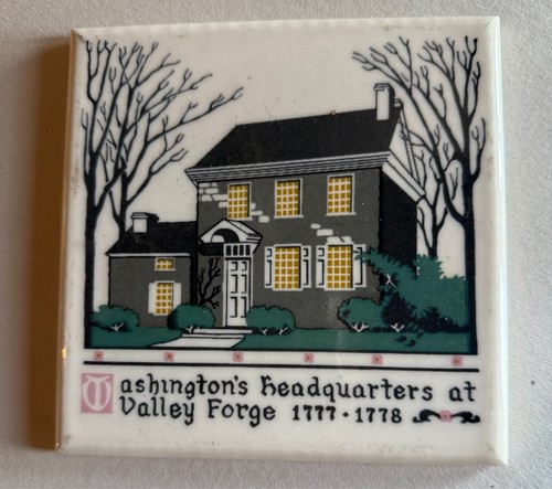 Vintage ceramic tile