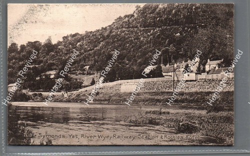 Vintage symonds yat river wye - symonds,