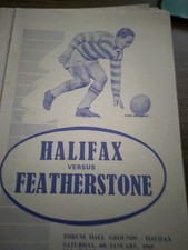Halifax v Featherstone Rovers