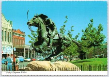 Pony Express Statue Old