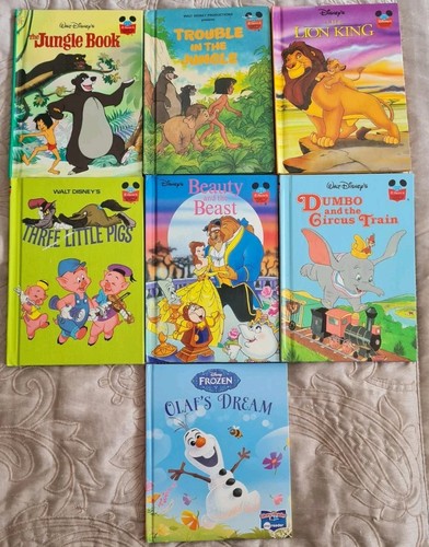 Disney grolier books set 6 - of,