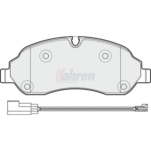 Brake pads set for ford - pads,