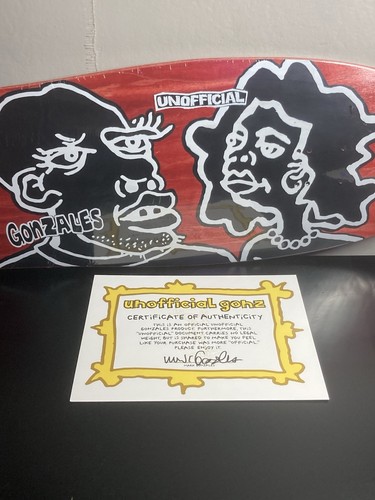Mark gonzales deck - deck, numbered