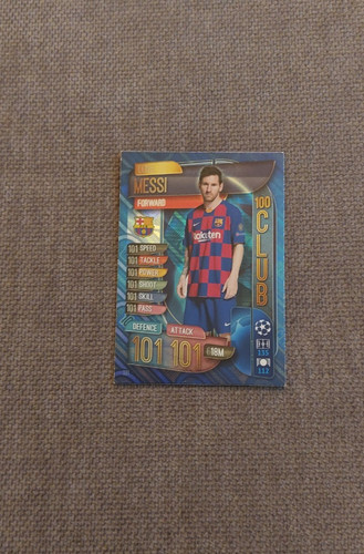 Topps match attax lionel - attax, messi