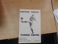 Scottish League 1968/9 Partick Thistle v Dundee United inc Football Lge Review