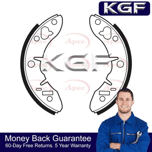 Kgf front brake shoes - kgf, fits
