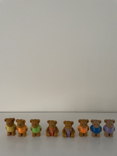 Miniature plastic teddy - teddy, bears